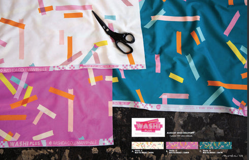 108" Washi Plus in Geranium RS1116 12 - Ruby Star Society Sold by the Yard
